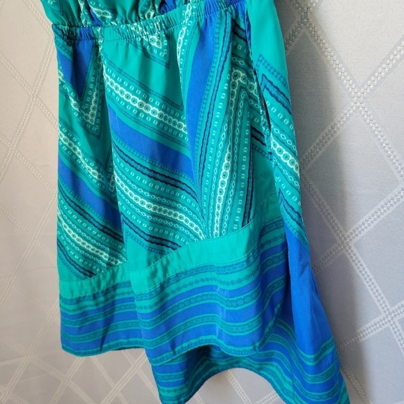 EXPRESS spaghetti strap faux wrap dress - Picture 2 of 6